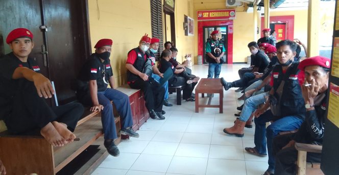 
 Anggotanya Dipolisikan PT MPG, Batamad Barito Utara Datangi Mapolres Barut