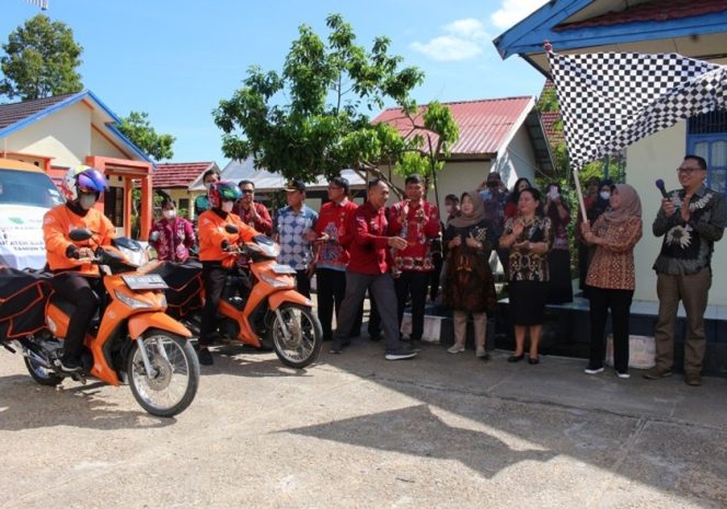 
 Pj Bupati Barsel Hadiri Launching Penyaluran Cadangan Pangan di Perum Bulog
